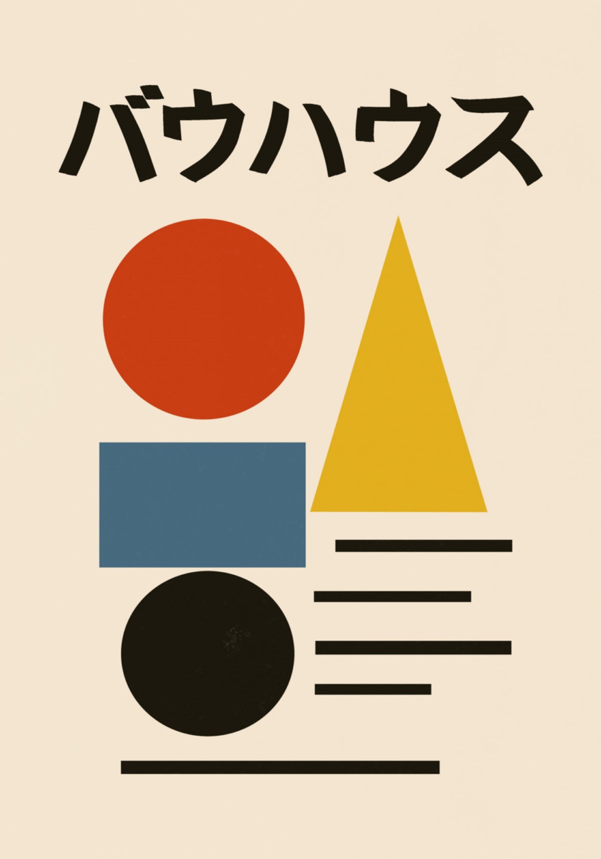 Bauhaus Geometric Abstract