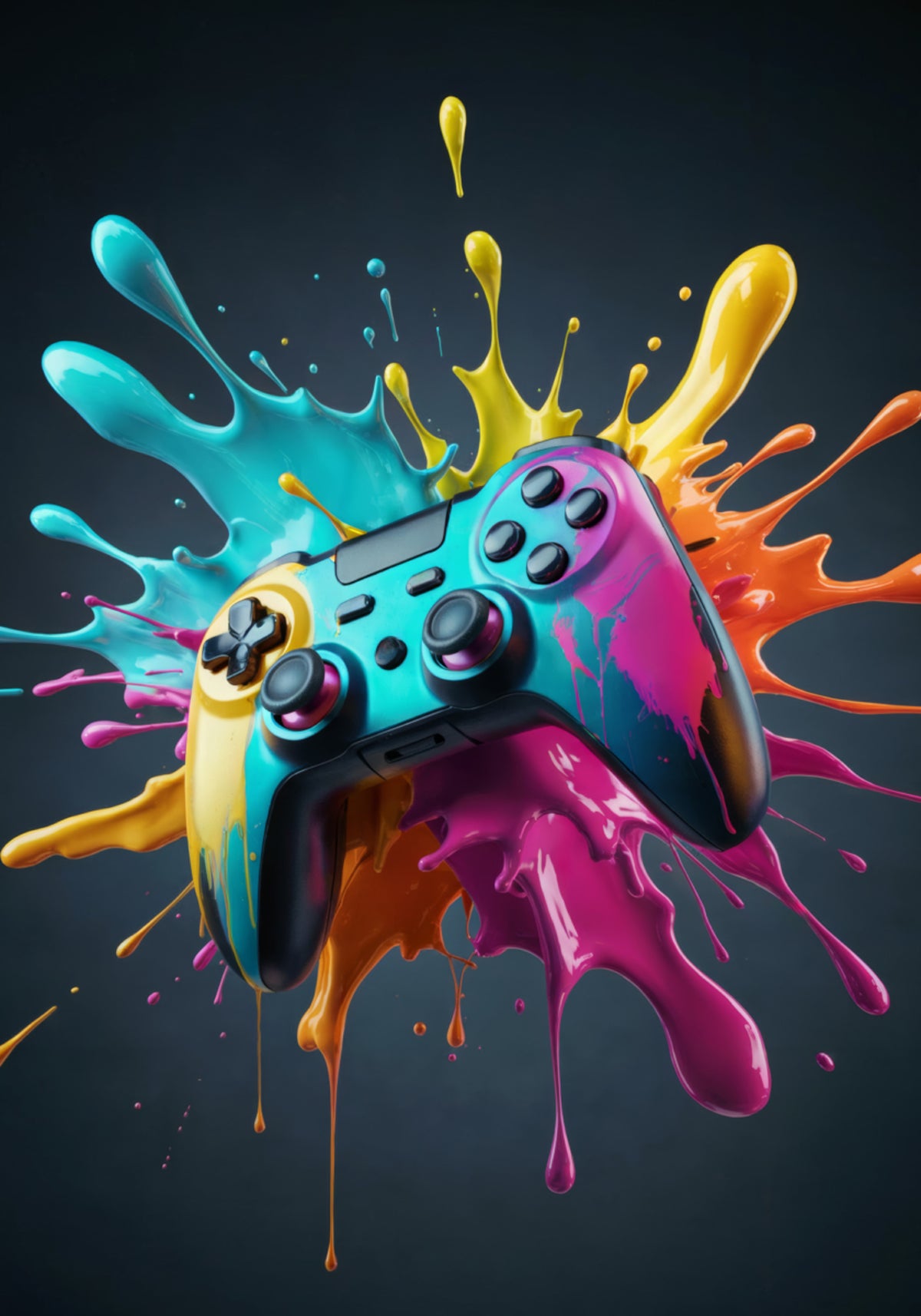 Vibrant Gaming Splash