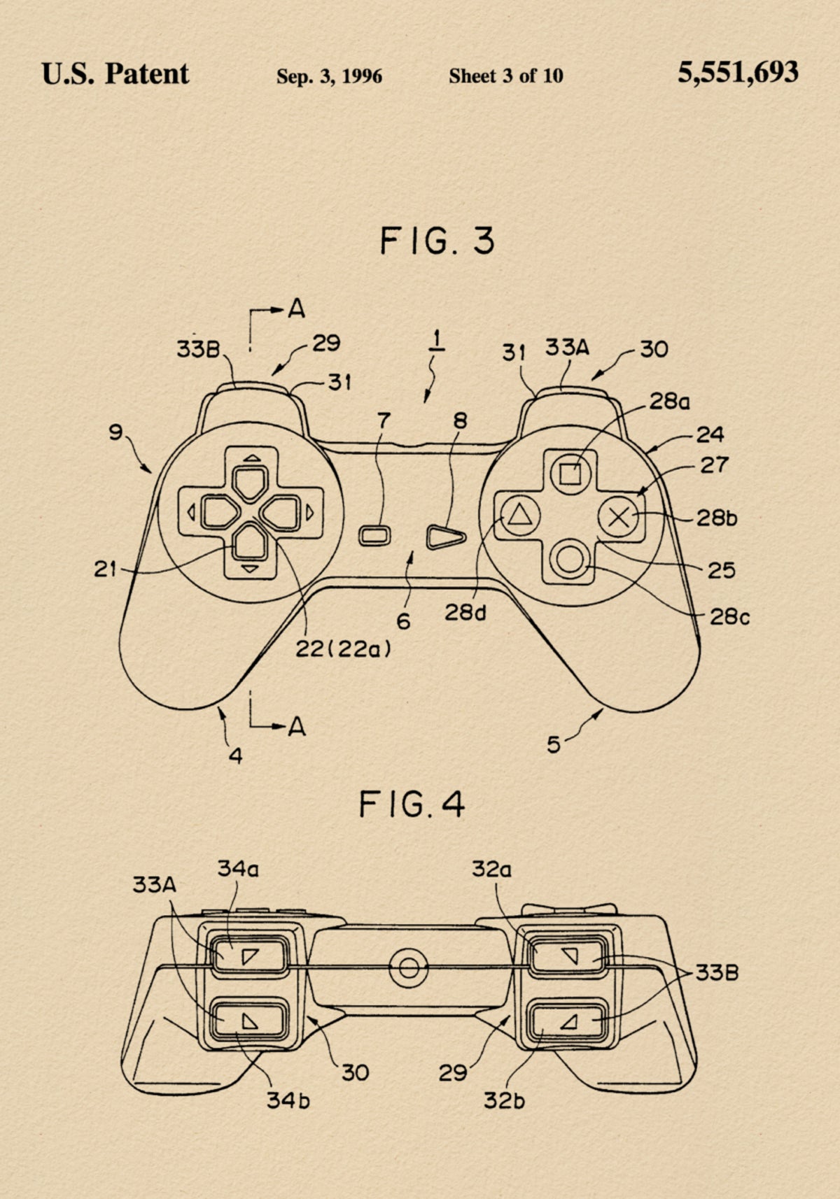 Classic Game Controller Patent