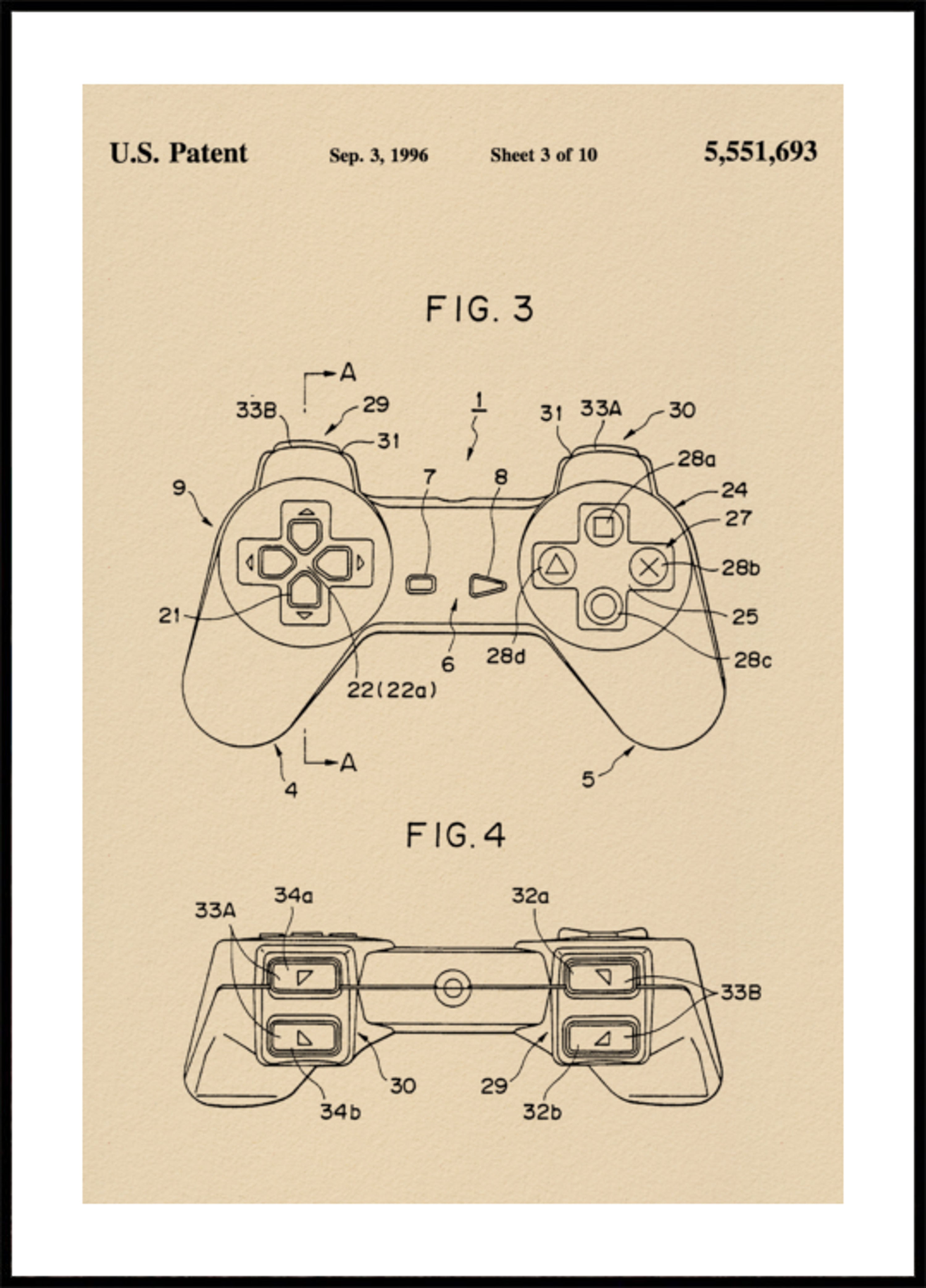 Classic Game Controller Patent