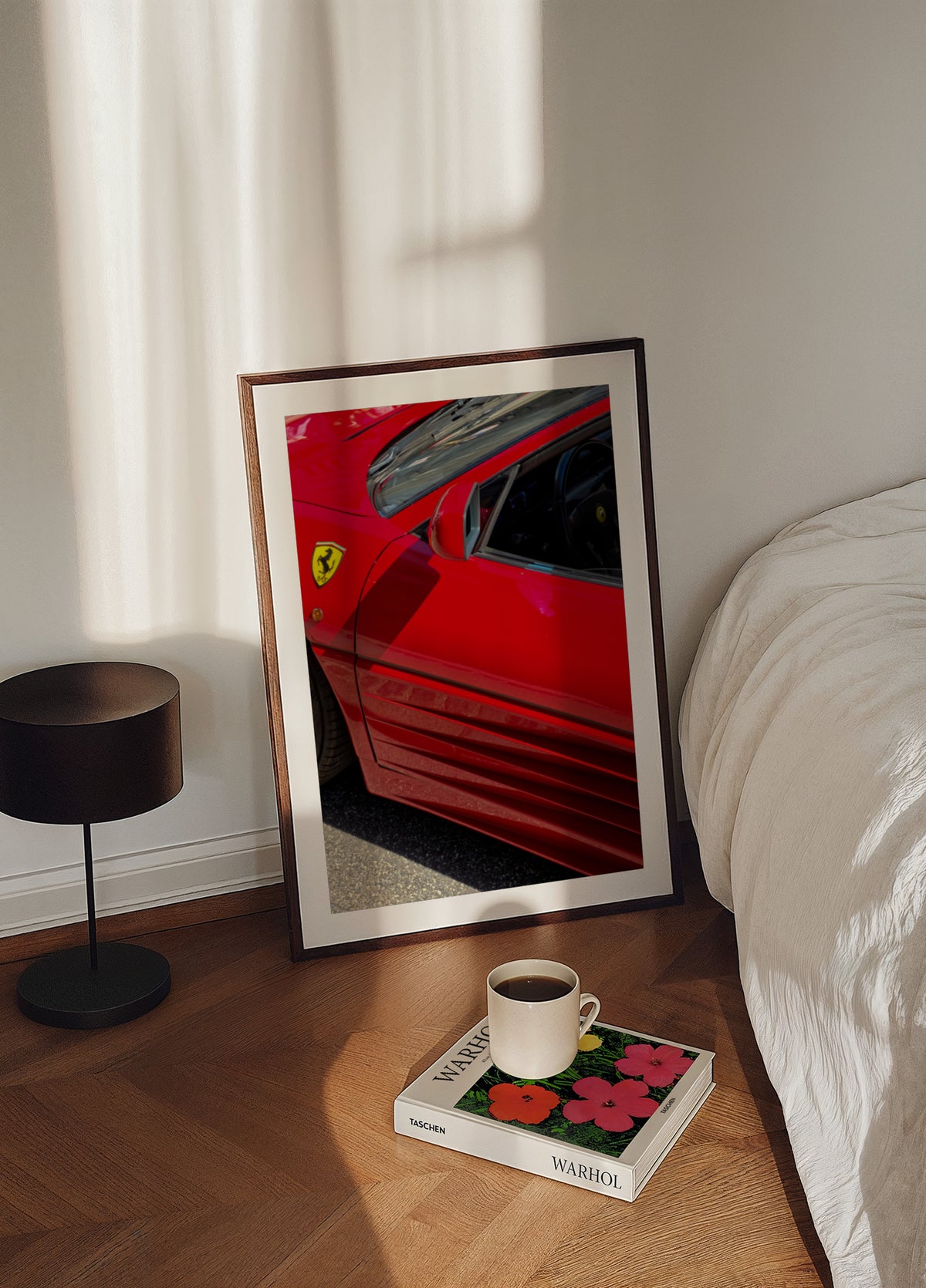 Red Sports Car Side