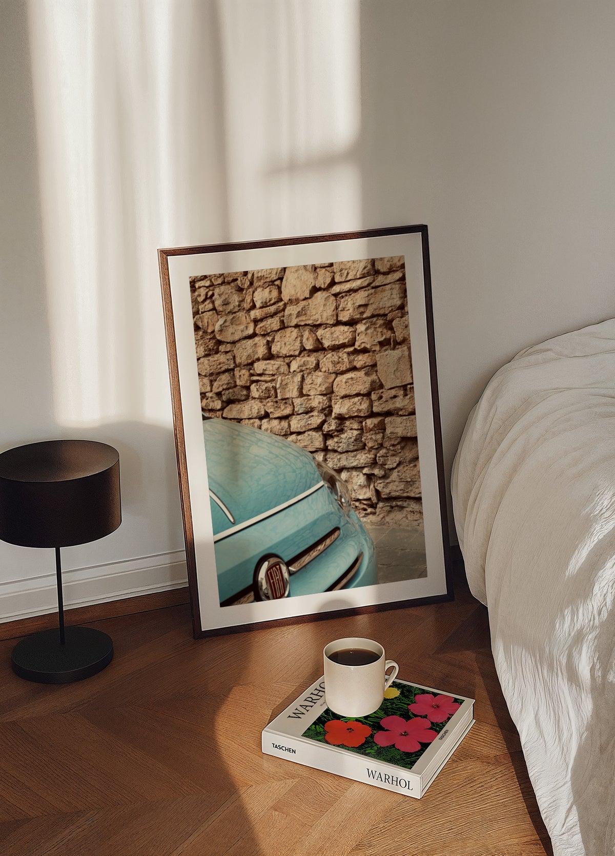 Classic Blue Car Wall