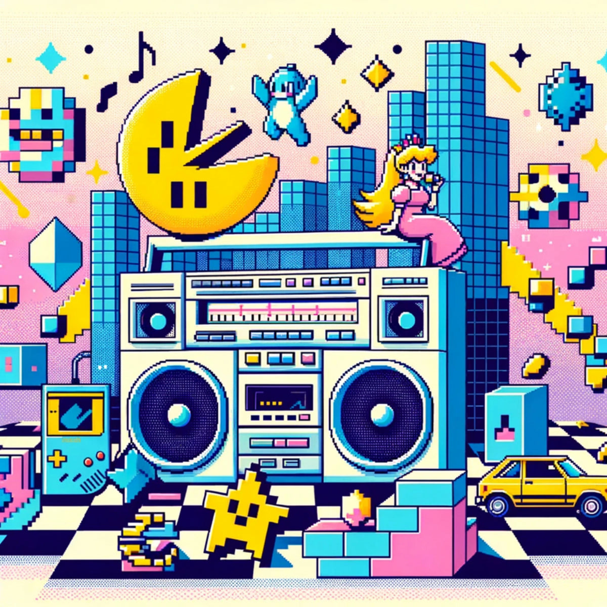 Retro Pixel Party