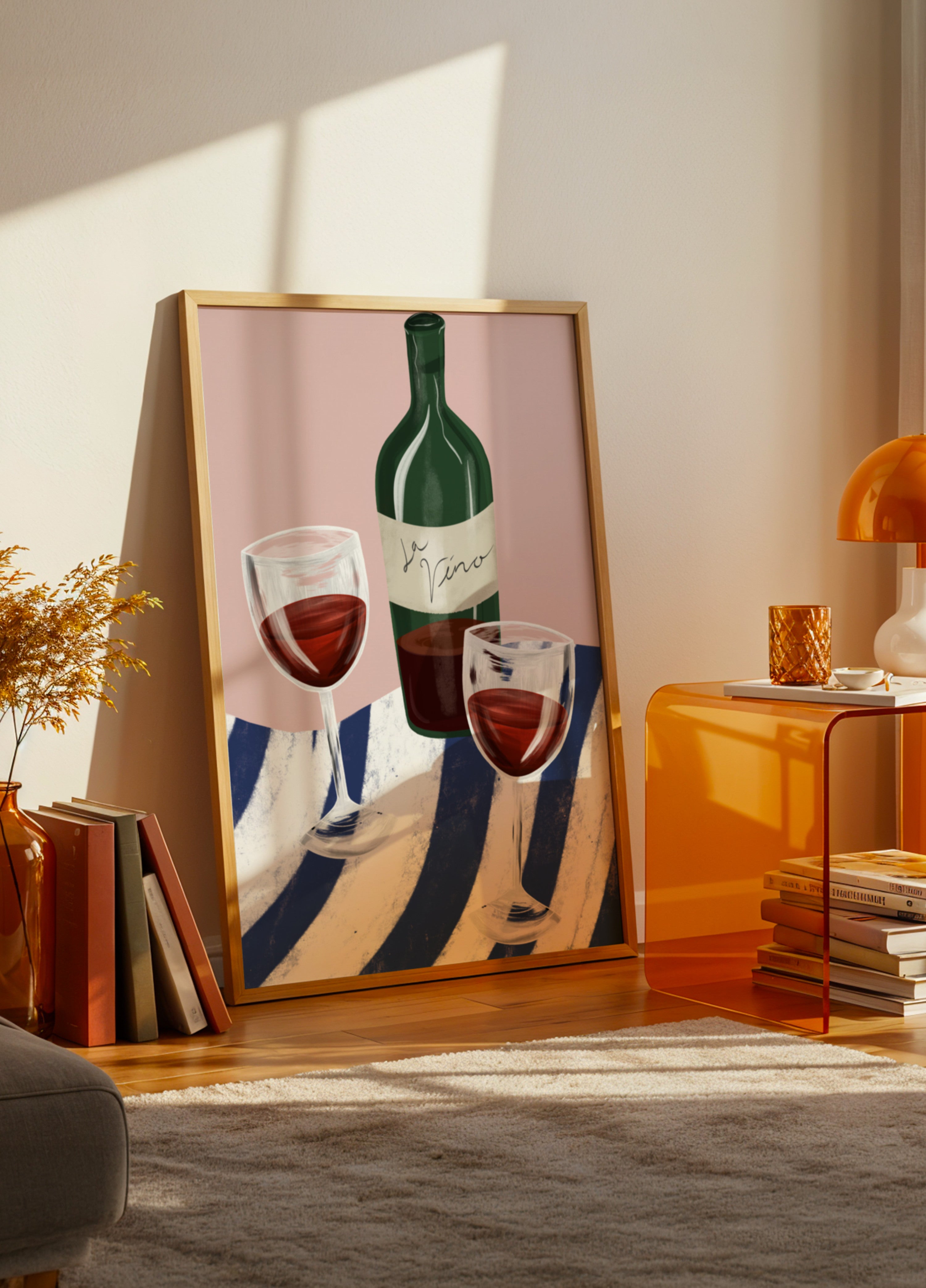 Red Wine Still Life