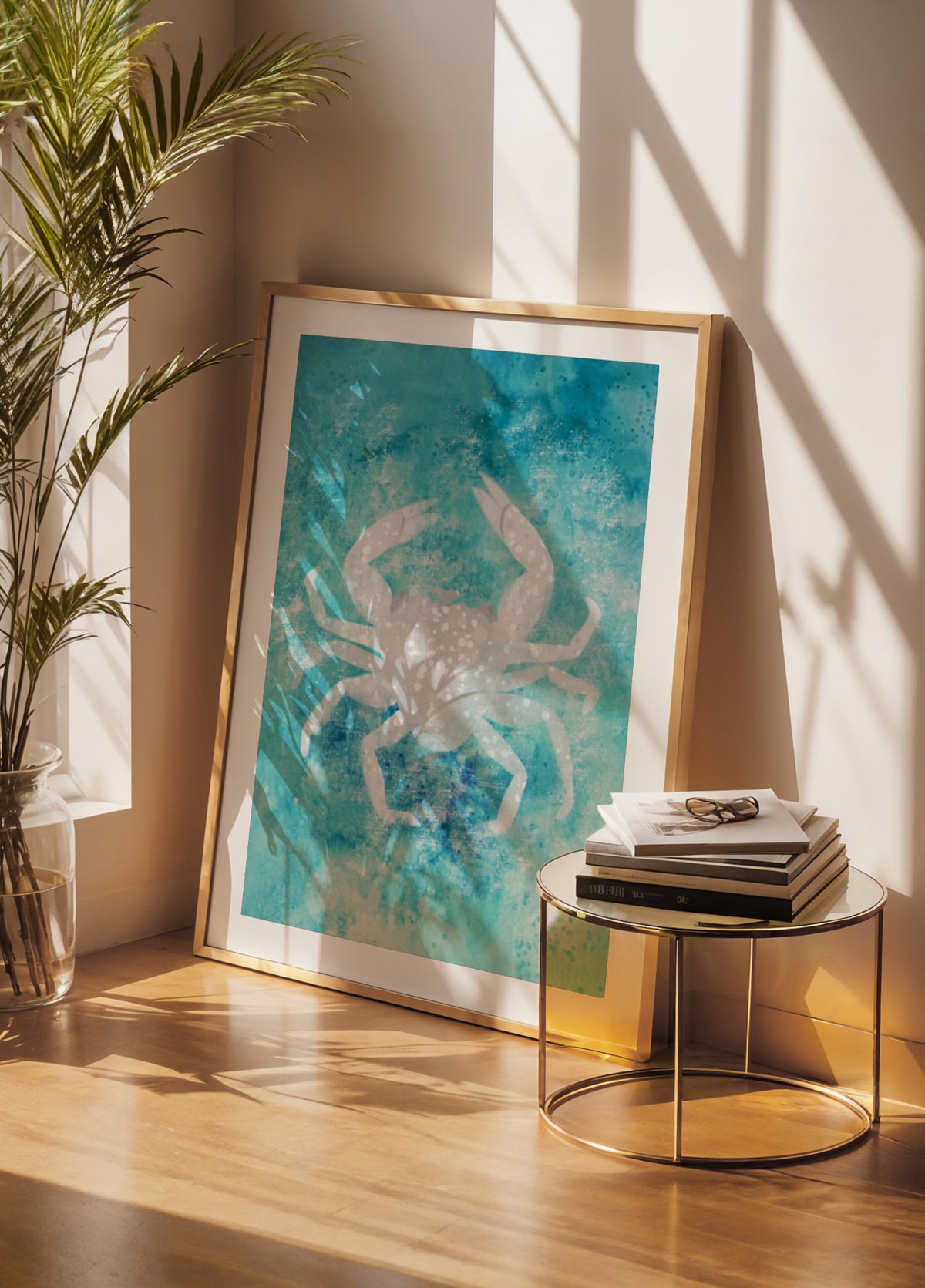 Ethereal Blue Crab