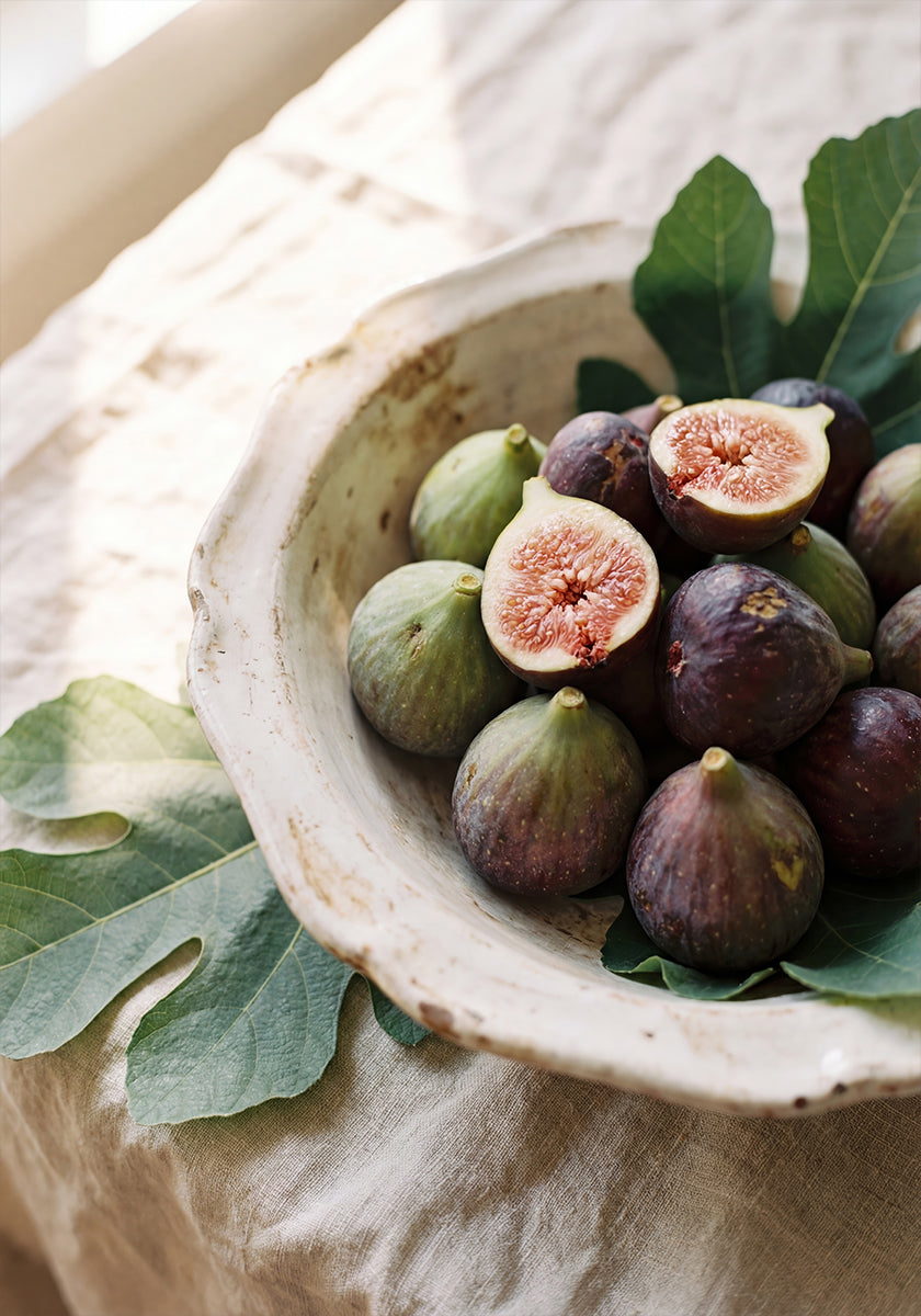 Figs In a Bowl Poster