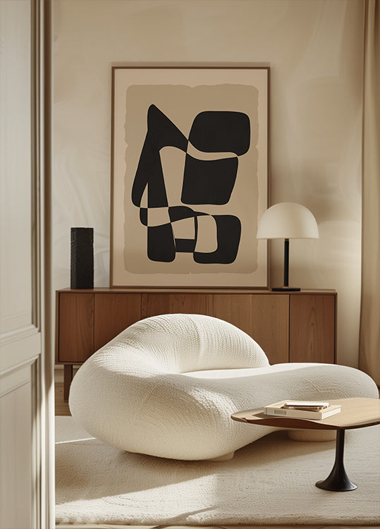 Modern Abstract Art Poster