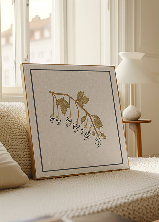 Blackberry Spring Poster