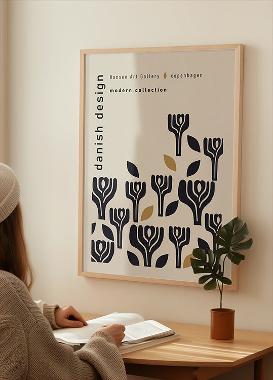 Art Gallery copenhagen modern collection Poster