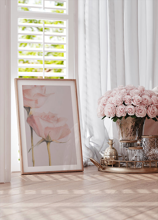 Two Roses Poster