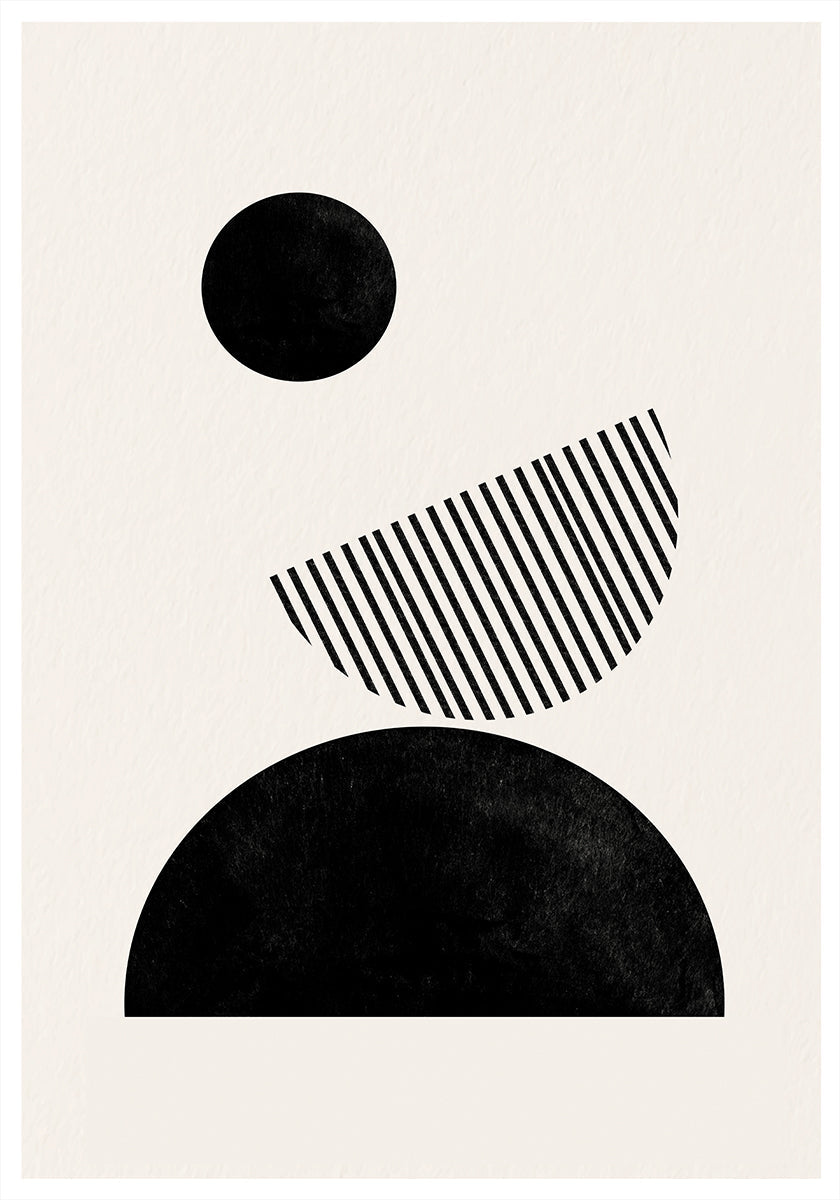 Geometric Harmony Poster
