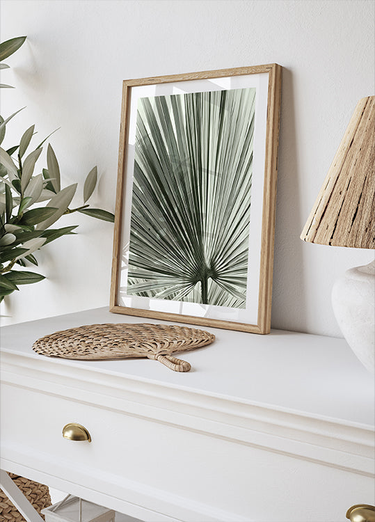 Palm Leaf Poster
