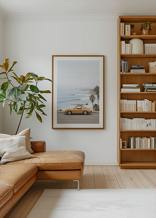 Porsche Coast Poster