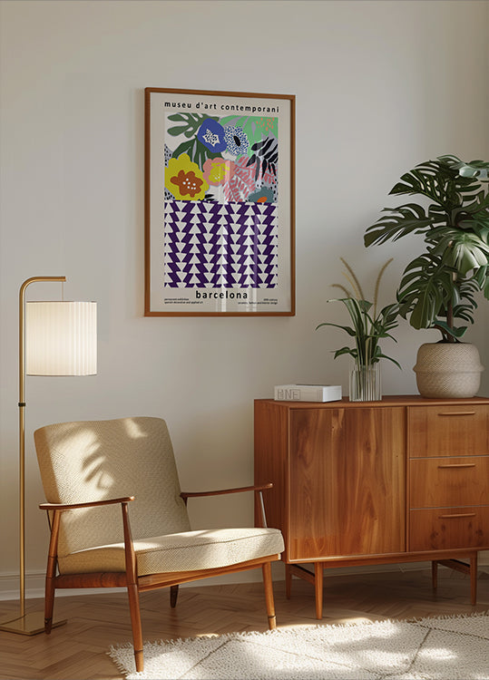 Museu D'art Contemporani Barcelona Poster