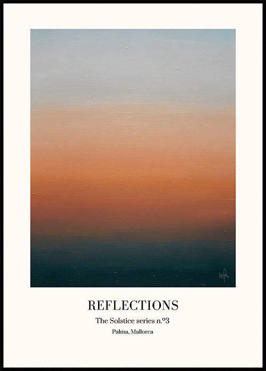Reflections - the Solstice Series Nr. 3 Poster