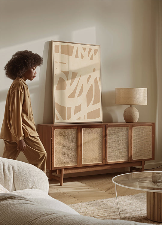 Expressive lines 4 Poster