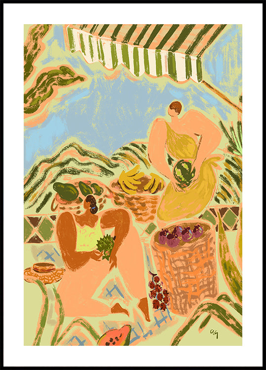 Fruit Stand Poster