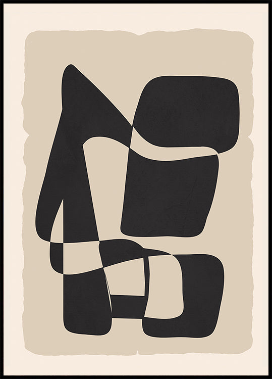 Modern Abstract Art Poster