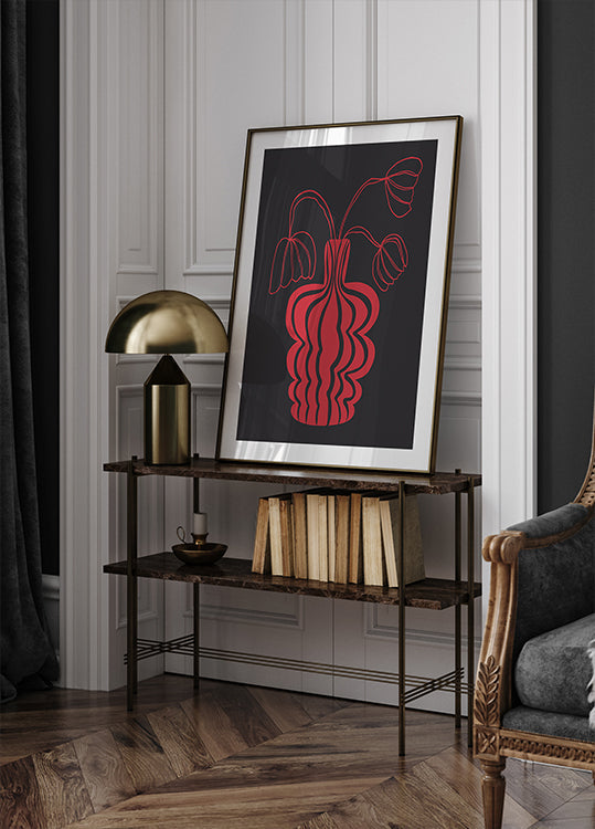 Tulip Night Poster