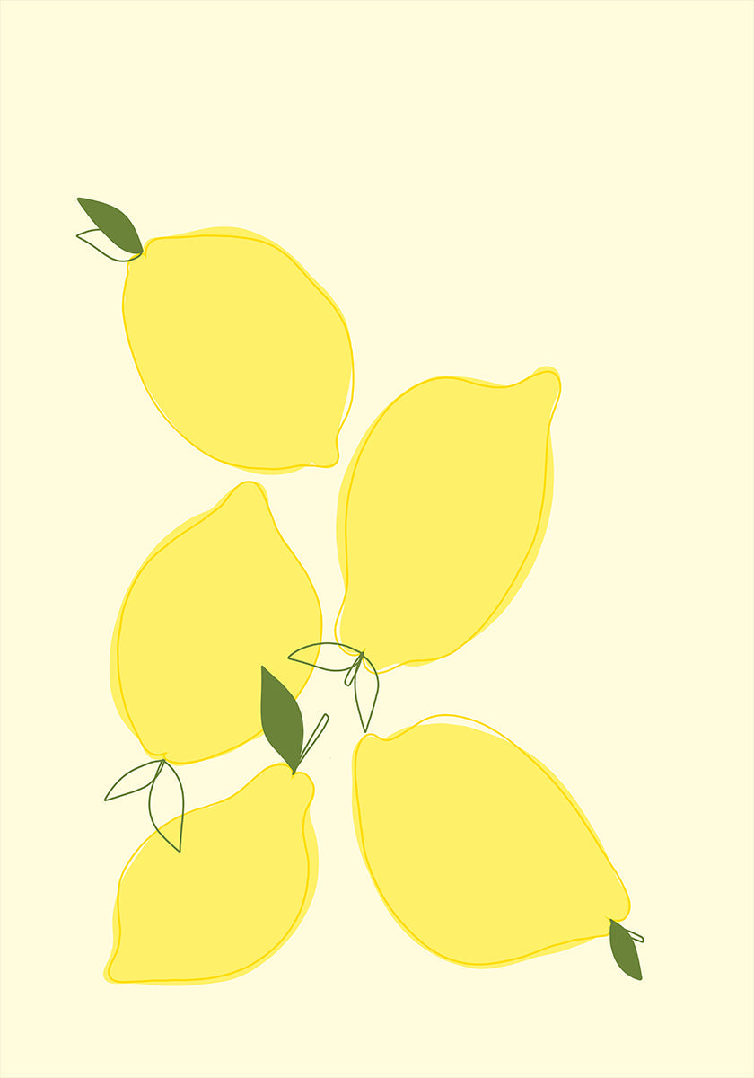 Lemon Harmony Poster