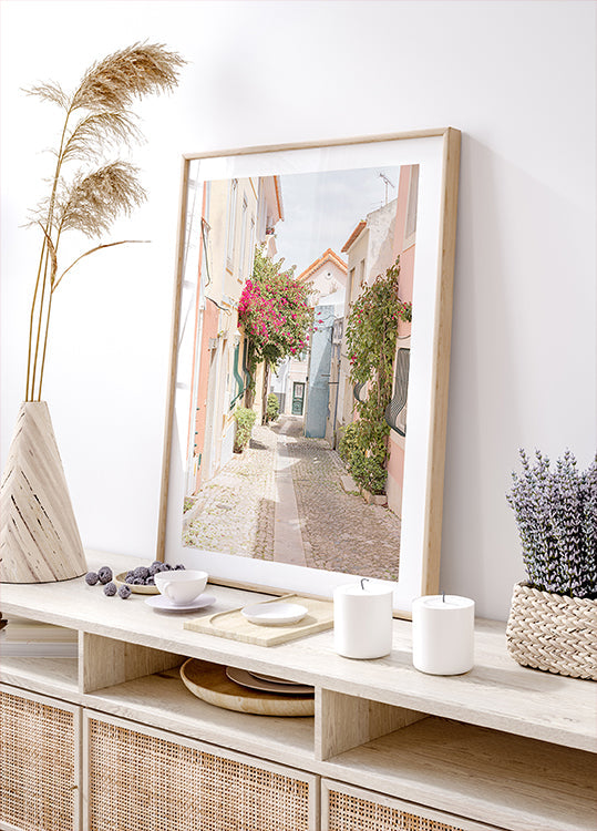 Portugese Street Poster