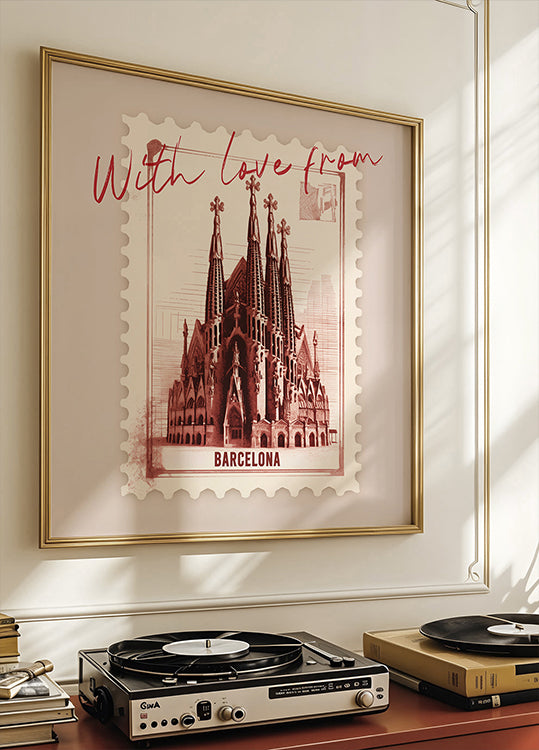 With Love From Barcelona Poster