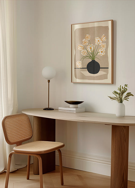 Floral Simplicity Poster