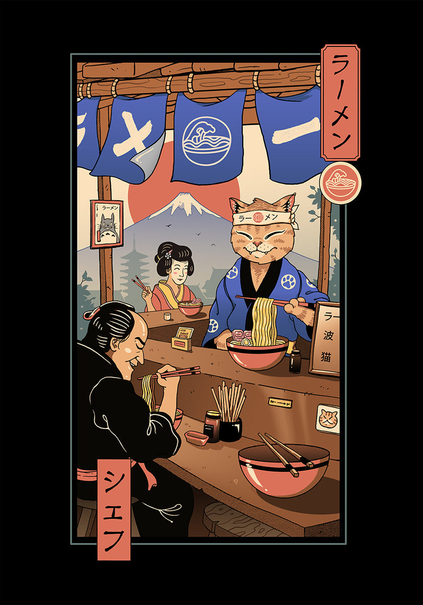Ramen Meowster Poster