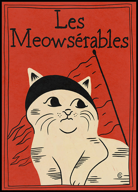 Les Meowserables Poster