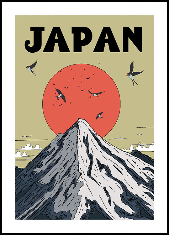 Japan Travel Poster