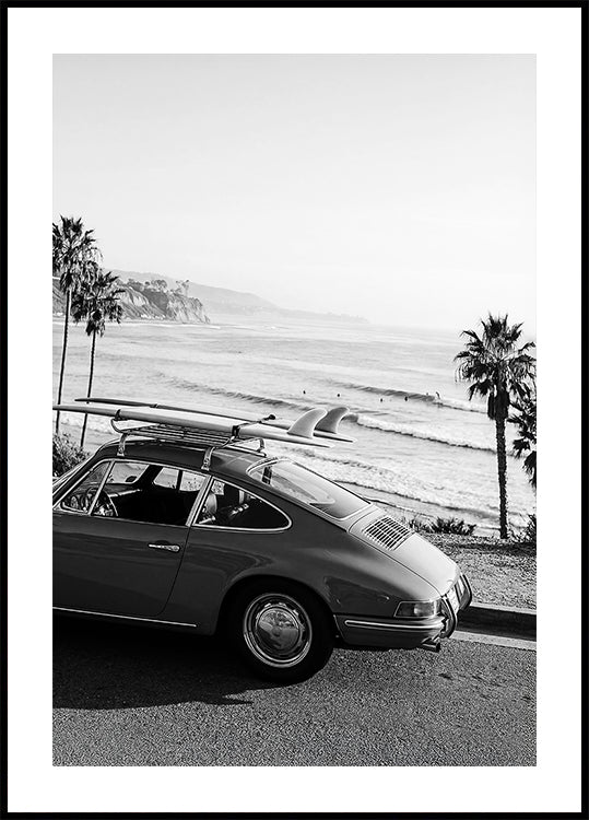 Posh Surfer Poster