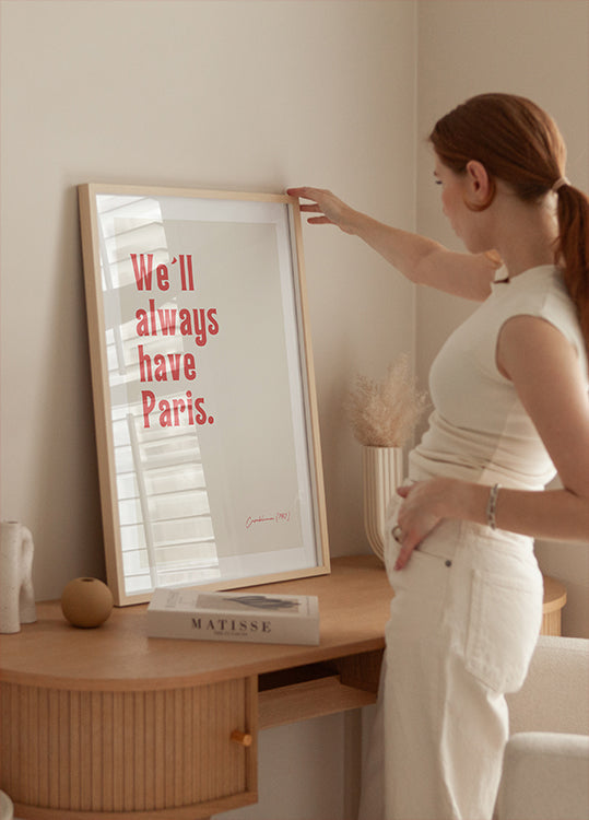 Modern Typographic Artwork Poster