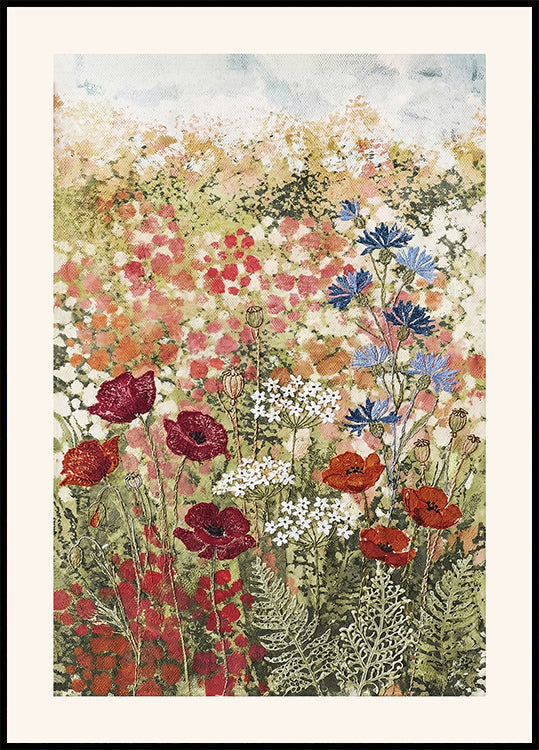 Spring Field Poster