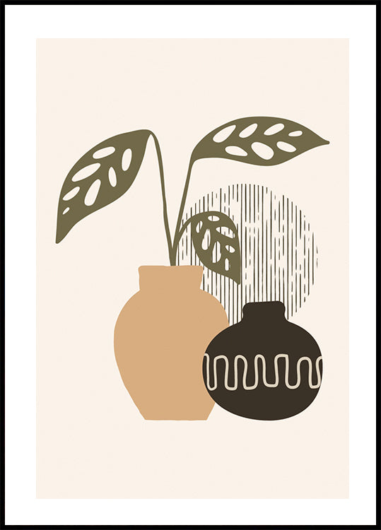 Flower Pots No. 2 Poster