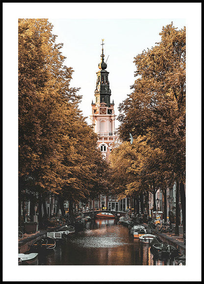 Autumn in Amsterdam Poster