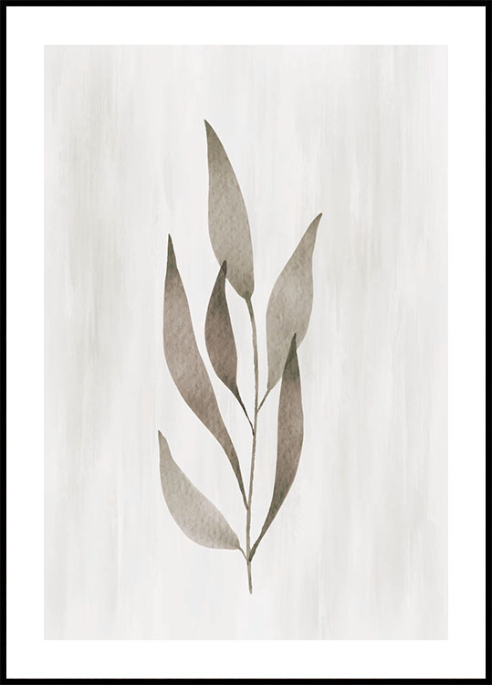 Plant Art No. 2 Poster