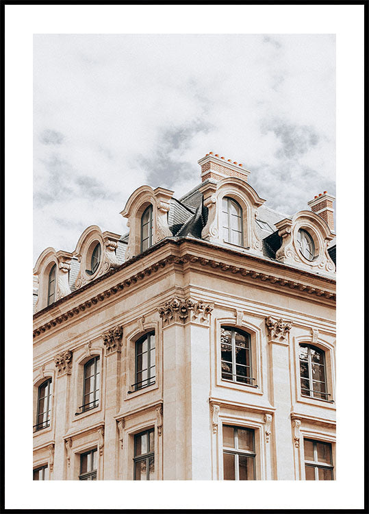 Classic Building in Paris Poster