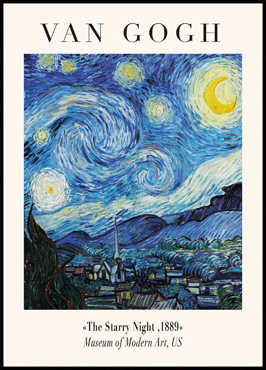 The Starry Night Poster