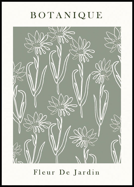 Fleur De Jardin No. 2 Poster