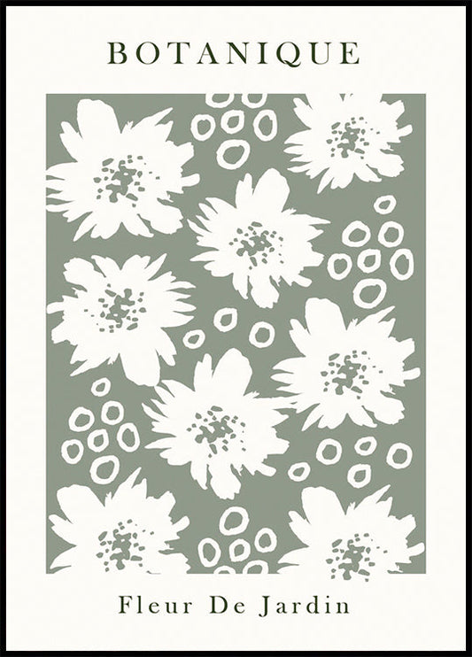 Fleur De Jardin No. 1 Poster