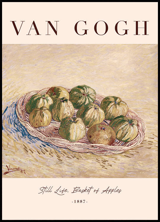 Van Gogh - Fruit in Basket Poster