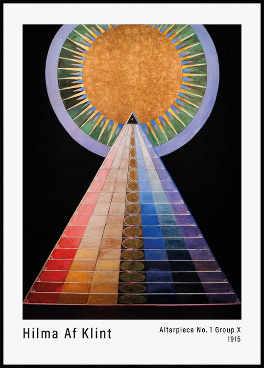 Altarpiece No. 1, Group X by Hilma af Klint Poster