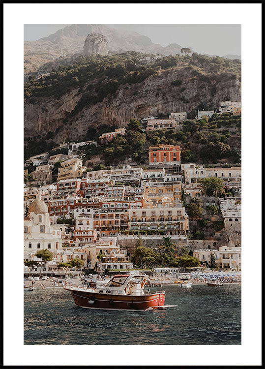 View of Positano Poster