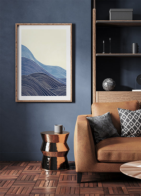 Movement of Waves Poster