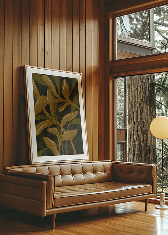 Earthen foliage Poster