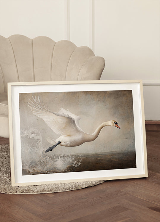 Graceful Flight Poster