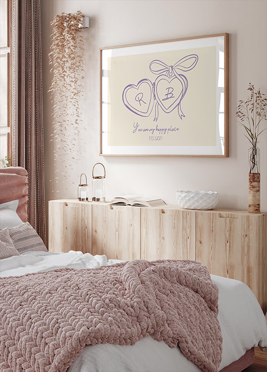 Personalized Couple Locke Poster