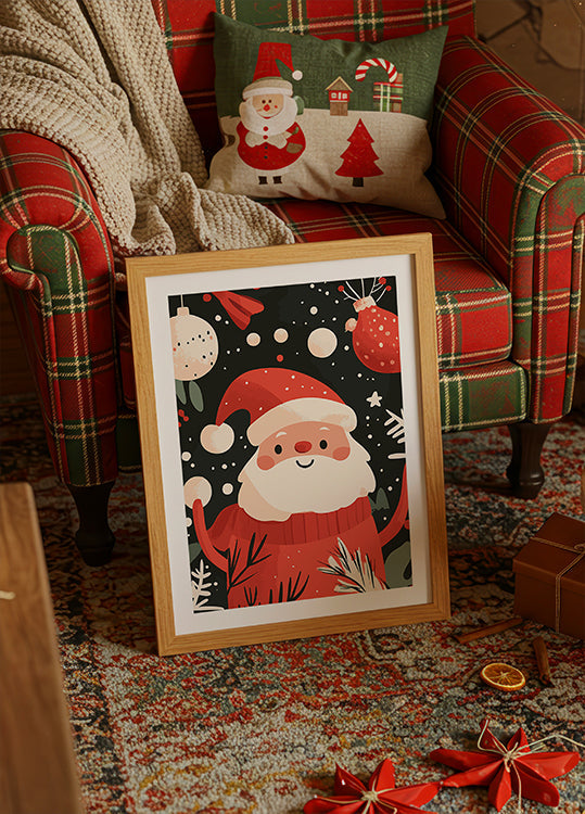 Happy Santa Poster