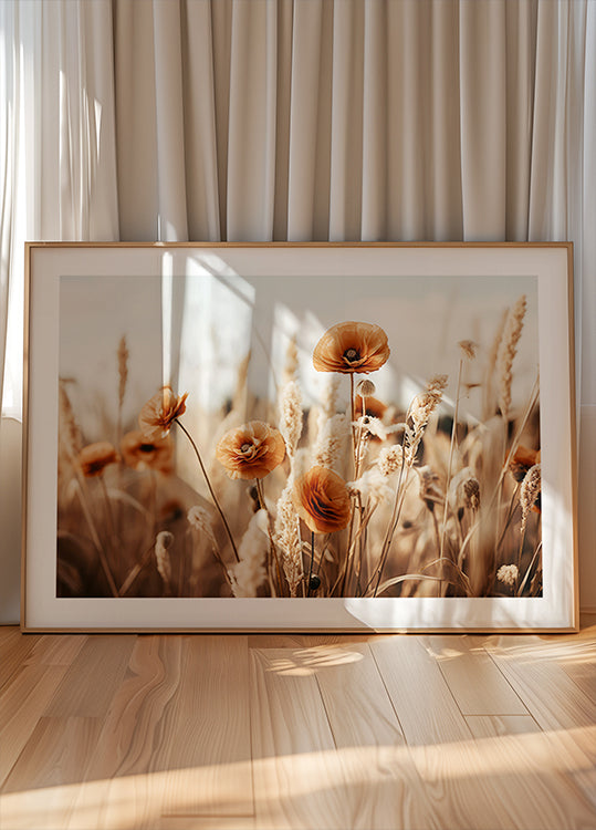 Poppies in Breeze