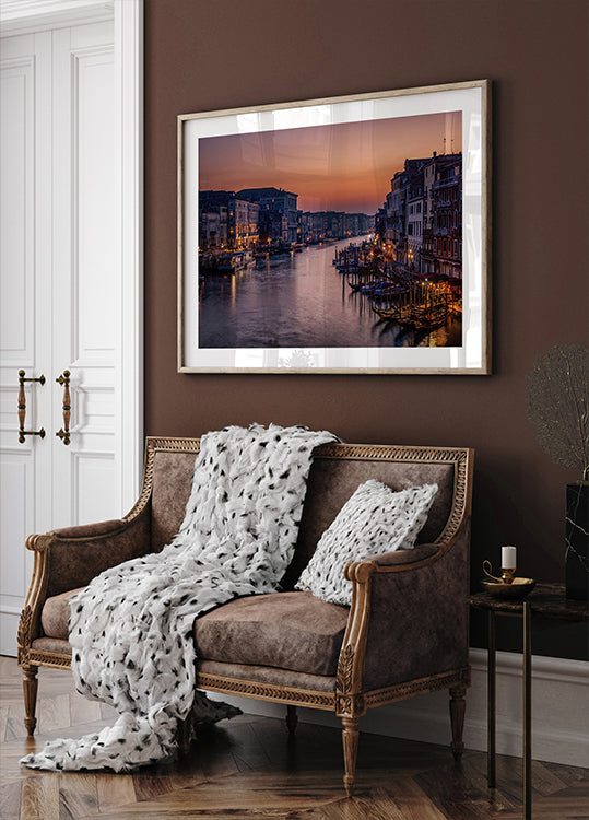 Venice Grand Canal at Sunset